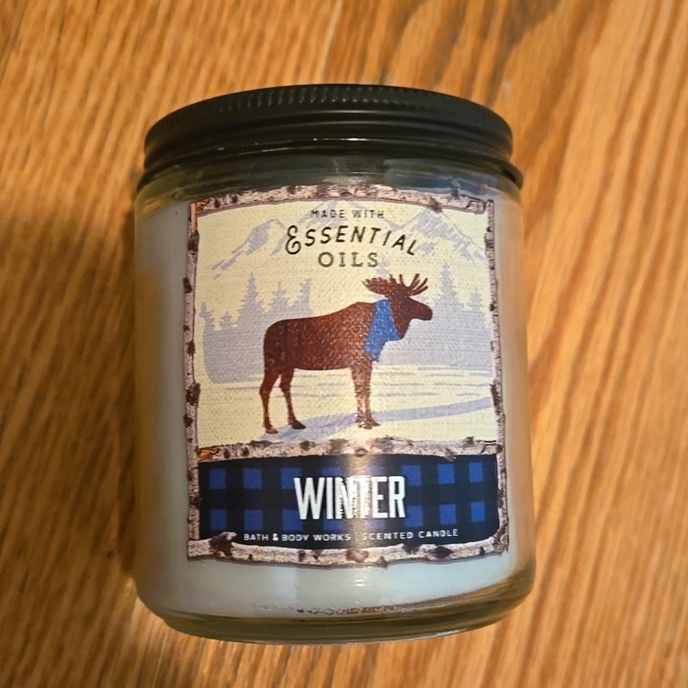 Winter Single-Wick Candle